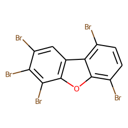 2,3,4,6,9-pentabromo-dibenzofuran