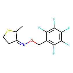 Tetrahydrothiophen-3-one, 2-methyl, PFBO # 2