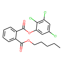 Phthalic acid, pentyl 2,3,5-trichlorophenyl ester