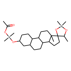 5«beta»-Pregnan-3«alpha»,17«alpha»,20«beta»-triol, 3-(acetoxydimethyl)silyl-17,20-dimethylsilylene