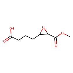 3-(3-Carboxy-propyl)-oxirane-2-carboxylic acid methyl ester