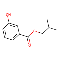 Benzoic acid, 3-hydroxy-, 2-methylpropyl ester