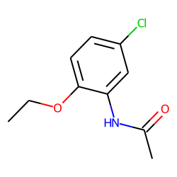 N-acetyl-2-ethoxy-5-chloro aniline