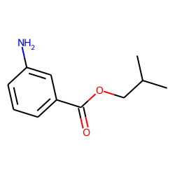 Benzoic acid, 3-amino-, 2-methylpropyl ester
