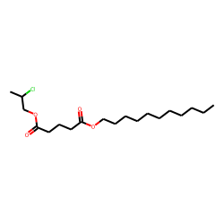 Glutaric acid, 2-chloropropyl undecyl ester