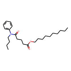 Glutaric acid, monoamide, N-butyl-N-phenyl-, decyl ester
