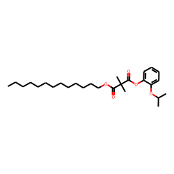 Dimethylmalonic acid, 2-isopropoxyphenyl tridecyl ester