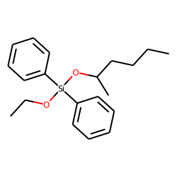 Silane, diphenylethoxy(hex-2-yloxy)-
