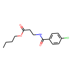 «beta»-Alanine, N-(4-chlorobenzoyl)-, butyl ester
