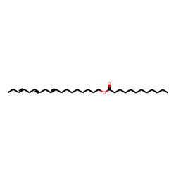 Dodecanoic acid octadeca-9,12,15-trienyl ester, Z,Z,Z