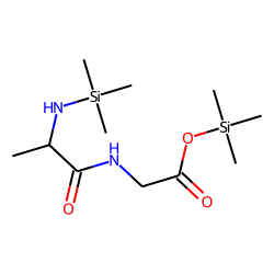 Ala-Gly, N-trimethylsilyl-, trimethylsilyl ester