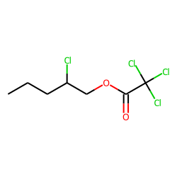 2-chloropentyl trichloroacetate