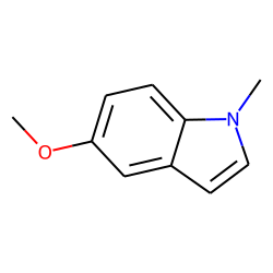 5-Hydroxyindole, N-methyl-, methyl ether