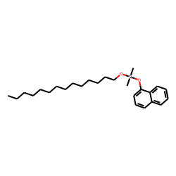 Silane, dimethyl(2-naphthoxy)tetradecyloxy-