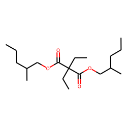Diethylmalonic acid, di(2-methylpentyl) ester