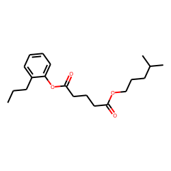 Glutaric acid, isohexyl 2-propylphenyl ester