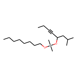 Silane, dimethyl(2-methyloct-5-yn-4-yloxy)octyloxy-