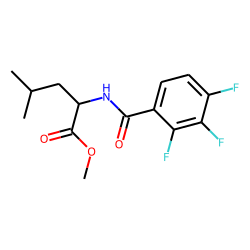l-Leucine, N-(2,3,4-trifluorobenzoyl)-, methyl ester