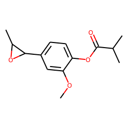Epoxypseudoisoeugenyl 2-methylbutyrate