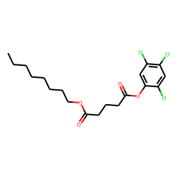 Glutaric acid, octyl 2,4,5-trichlorophenyl ester