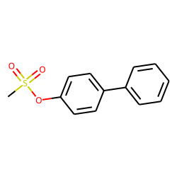 Methylsulfonic acid, 4-biphenyl ester