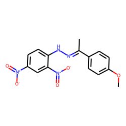 Ethanone, 1-(4-methoxyphenyl)-, (2,4-dinitrophenyl)hydrazone