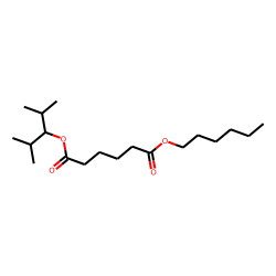 Adipic acid, 2,4-dimethylpent-3-yl hexyl ester
