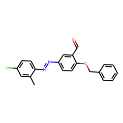 2-Methyl-4-chloro-3'-formyl-4'-benzyloxyazobenzene