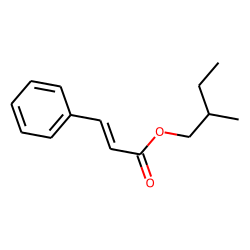 2-Propenoic acid, 3-phenyl-, 2-methylbutyl ester