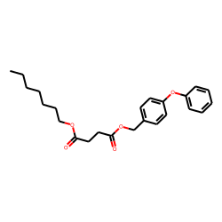 Succinic acid, heptyl 4-phenoxybenzyl ester