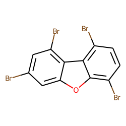1,3,6,9-tetrabromo-dibenzofuran
