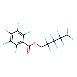 Pentafluorobenzoic acid, 2,2,3,3,4,4,5,5-octafluoropentyl ester