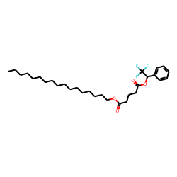 Glutaric acid, heptadecyl 1-phenyl-2,2,2-trifluoroethyl ester