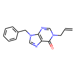 Hypoxanthine, 1-allyl-9-benzyl-