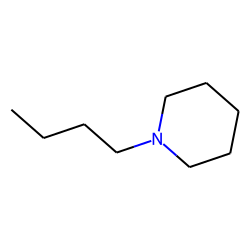 Piperidine, 1-butyl-