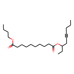 Sebacic acid, butyl non-5-yn-3-yl ester