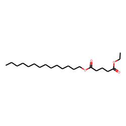 Glutaric acid, ethyl tetradecyl ester