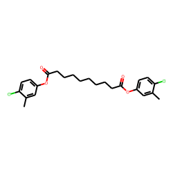 Sebacic acid, di(4-chloro-3-methylphenyl) ester