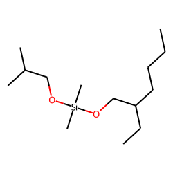 Silane, dimethyl(2-ethylhexyloxy)isobutoxy-