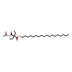 Diethylmalonic acid, isopropyl octadecyl ester