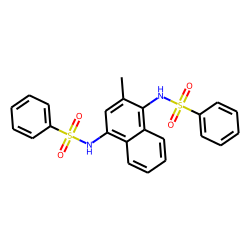 2-Methyl-1,4-di(phenylsulfonamido)naphthalene
