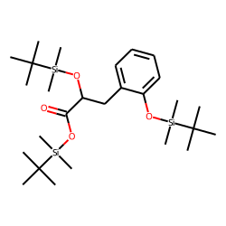 2-Hydroxyphenyllactic acid, TBDMS