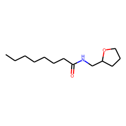Octanamide, N-tetrahydrofurfuryl-