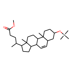 3«alpha»-Hydroxy-«DELTA»6-5«beta»-cholanoic acid, MeTMS
