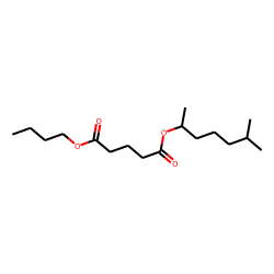 Glutaric acid, butyl 6-methylhept-2-yl ester