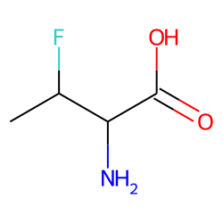 2-Amino-3-fluorobutyric acid, erythro
