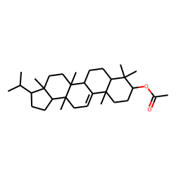 Epifernenol (9[11]-fernen-3A-ol) acetate