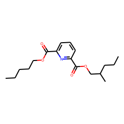 2,6-Pyridinedicarboxylic acid, 2-methylpentyl pentyl ester