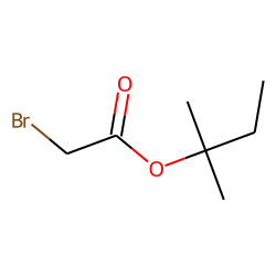 Acetic acid, bromo, 1,1-dimethylpropyl ester