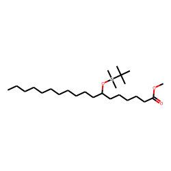 7-Hydroxy-stearic acid, methyl ester, tBDMS ether